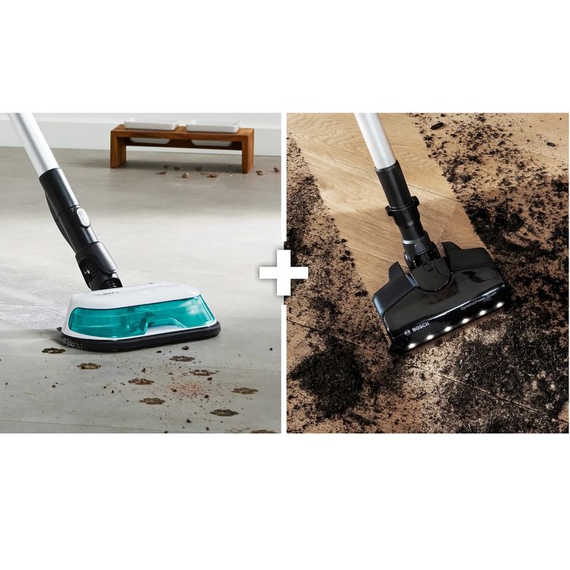 Bosch BCS71HYG1 ProHygienic Aqua Beyaz Islak Kuru Dikey Şarjlı Süpürge Bosch BCS71HYG1 ProHygienic Aqua Beyaz Islak Kuru Dikey Şarjlı Süpürge