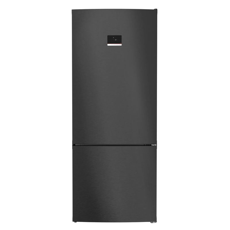 Bosch KGN76CXE0N Kombi No Frost Siyah Inox Buzdolabı 