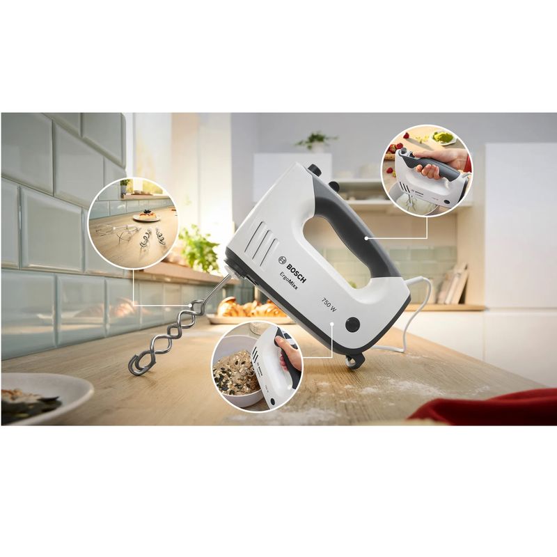 Bosch MFQ37400 Beyaz El Mikseri Bosch MFQ37400 Beyaz El Mikseri