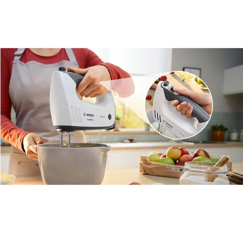 Bosch MFQ37400 Beyaz El Mikseri Bosch MFQ37400 Beyaz El Mikseri