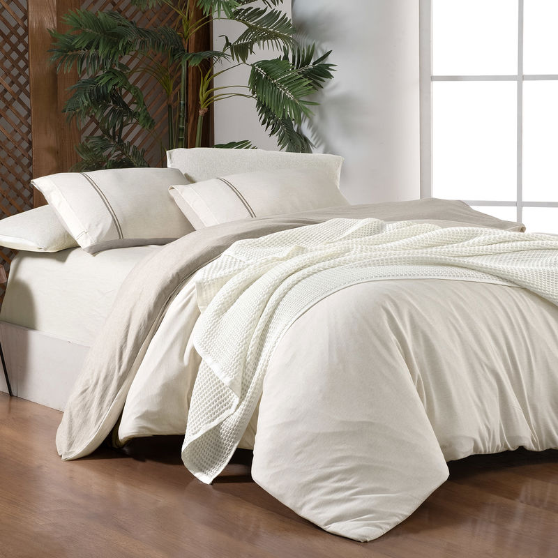 Sarev Medulas Çift Kişilik Bej Nevresim Takımı 200x220cm Sarev Medulas Çift Kişilik Bej Nevresim Takımı 200x220cm