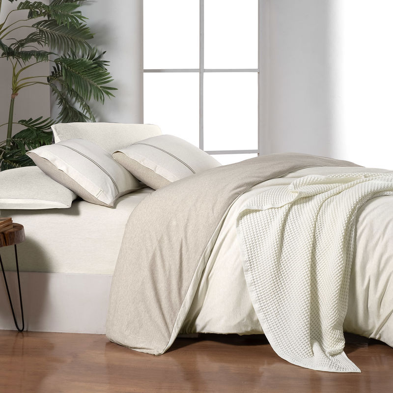 Sarev Medulas Çift Kişilik Bej Nevresim Takımı 200x220cm Sarev Medulas Çift Kişilik Bej Nevresim Takımı 200x220cm