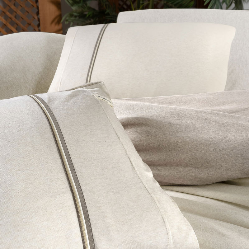 Sarev Medulas Çift Kişilik Bej Nevresim Takımı 200x220cm Sarev Medulas Çift Kişilik Bej Nevresim Takımı 200x220cm