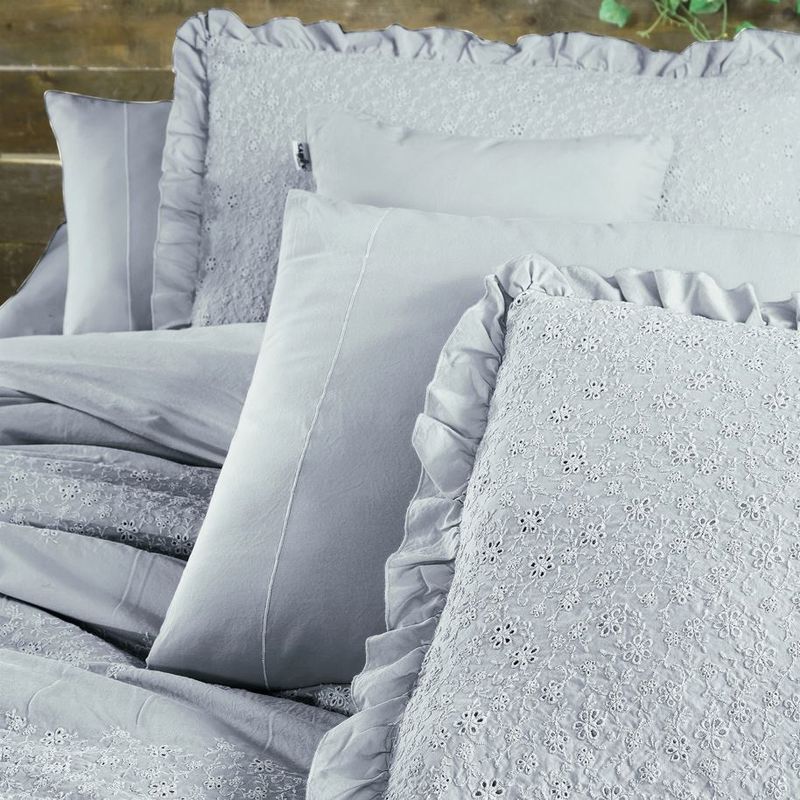 Sarev Mood Comfort Girona Çift Kişilik Mavi Nevresim Takımı 200x220cm Sarev Mood Comfort Girona Çift Kişilik Mavi Nevresim Takımı 200x220cm