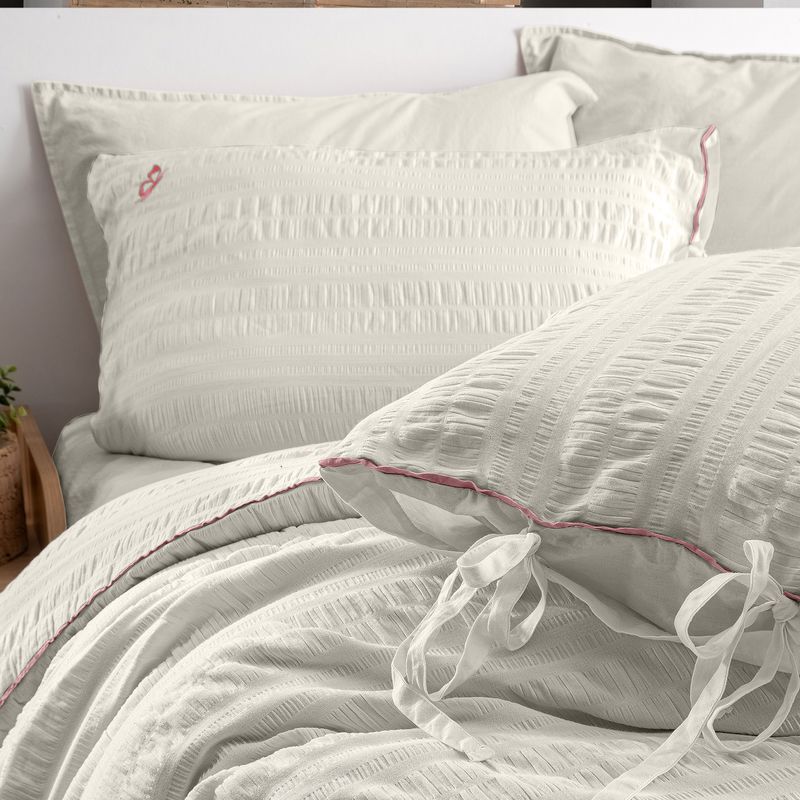 Sarev Mood Comfort Leon Tek Kişilik Beyaz Nevresim Takımı 160x220cm Sarev Mood Comfort Leon Tek Kişilik Beyaz Nevresim Takımı 160x220cm