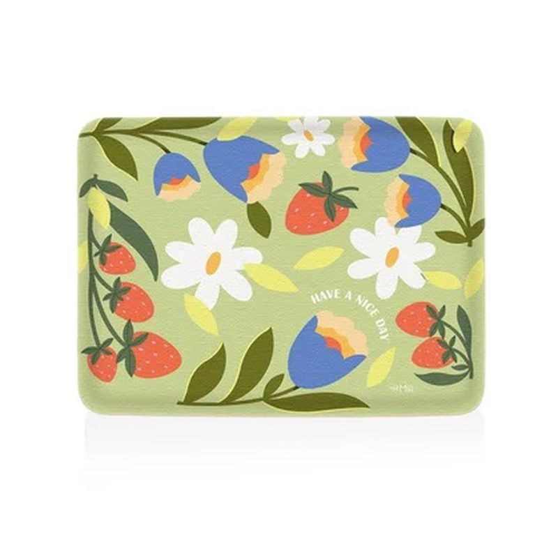 The Mia Spring Kaydırmaz Tepsi Yeşil 37x28cm TPS0081 