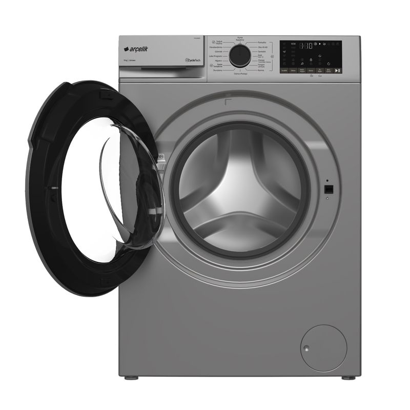 Arçelik 9120 DMXS 9 Kg 1200 Devir Gri Çamaşır Makinesi Arçelik 9120 DMXS 9 Kg 1200 Devir Gri Çamaşır Makinesi