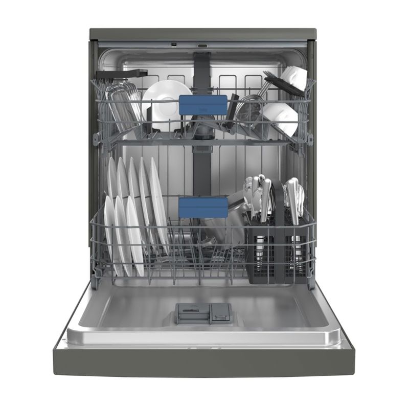 Beko BM 5145 WF MG 5 Programlı 14 Kişilik Manhattan Gri Bulaşık Makinesi Beko BM 5145 WF MG 5 Programlı 14 Kişilik Manhattan Gri Bulaşık Makinesi