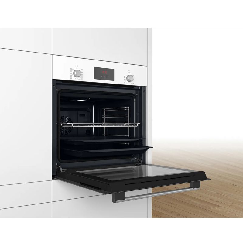 Bosch HBF512BW1T Beyaz Ankastre Fırın Bosch HBF512BW1T Beyaz Ankastre Fırın