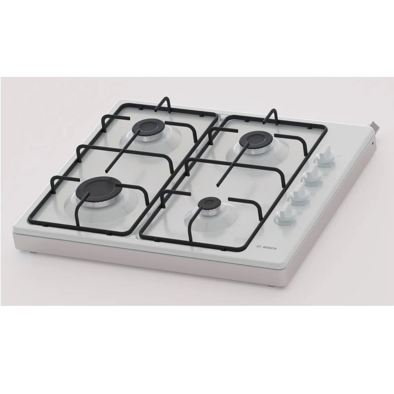Bosch PBP0C2K80O Beyaz Metal Set Üstü Ocak 