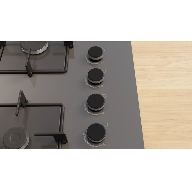 Bosch POP7C9P30O 67 cm Antrasit Gri Cam Ankastre Ocak Bosch POP7C9P30O 67 cm Antrasit Gri Cam Ankastre Ocak