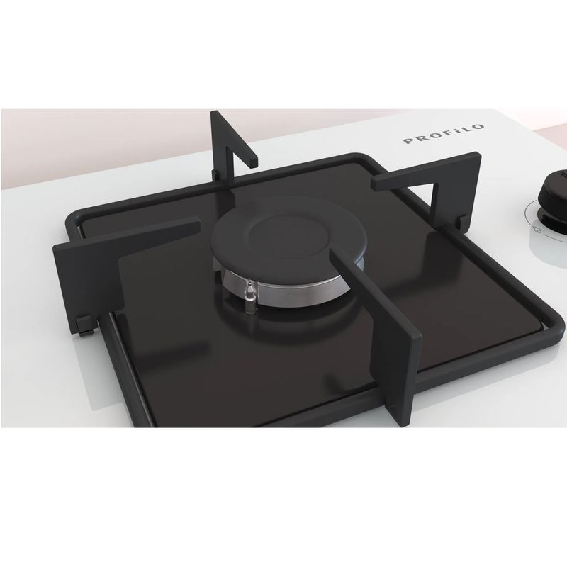 Profilo OE36K2P10D 60 cm Beyaz Cam Ankastre Ocak Profilo OE36K2P10D 60 cm Beyaz Cam Ankastre Ocak