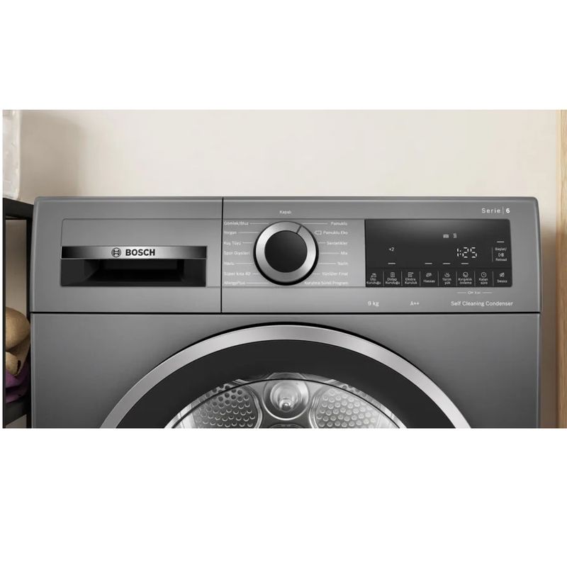 Bosch WQG2420RTR 9 Kg E Enerji Çamaşır Kurutma Makinesi Bosch WQG2420RTR 9 Kg E Enerji Çamaşır Kurutma Makinesi