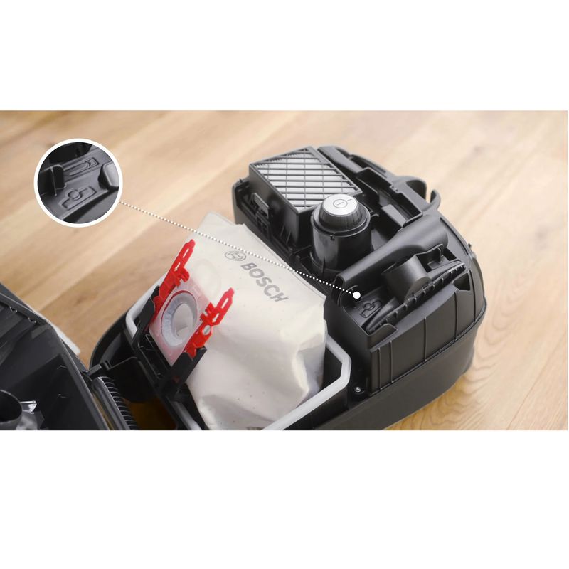 Bosch BGL41HYG2H Toz Torbalı Beyaz Elektrikli Süpürge Bosch BGL41HYG2H Toz Torbalı Beyaz Elektrikli Süpürge