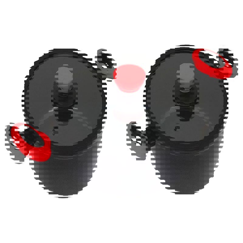 Leggno CLRDP9353DT24RD Colorgy Diamond Pro Derin Tencere 24 cm Kırmızı Kulp Leggno CLRDP9353DT24RD Colorgy Diamond Pro Derin Tencere 24 cm Kırmızı Kulp