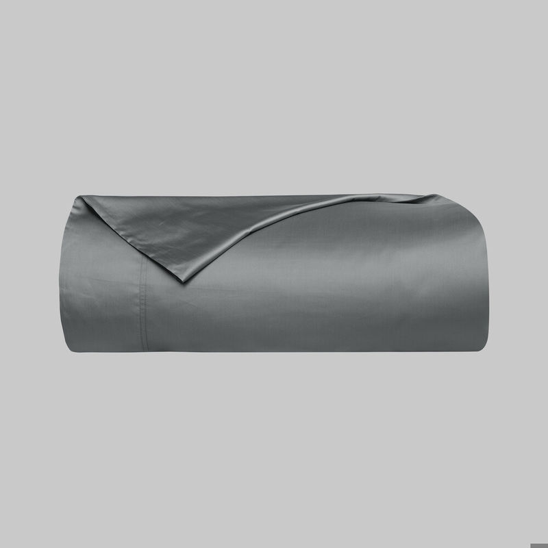 Sarev Monochrome Saten Tekli Nevresim Çift Kişilik Dark Gray  Sarev Monochrome Saten Tekli Nevresim Çift Kişilik Dark Gray