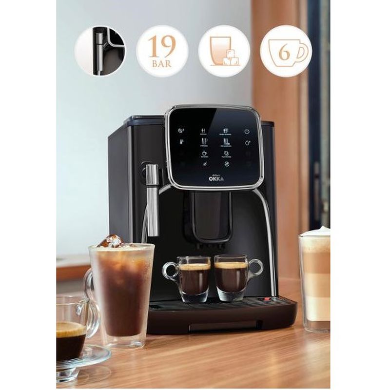 Arzum Okka Pro OK0030-05 Krom Tam Otomatik Espresso Makinesi Arzum Okka Pro OK0030-05 Krom Tam Otomatik Espresso Makinesi