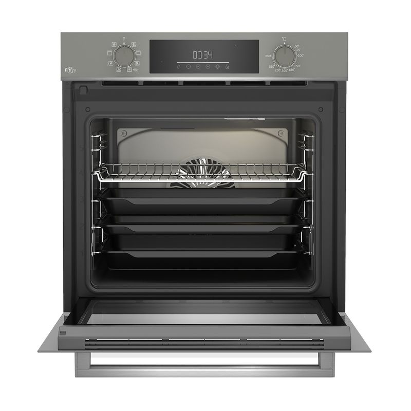 Beko BFC 432 G 72 Lt FitFry Gri Ankastre Fırın Beko BFC 432 G 72 Lt FitFry Gri Ankastre Fırın