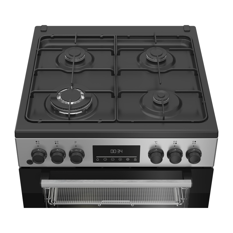 Beko BFM 410-1 EBG Gümüş Ocaklı Fırın Beko BFM 410-1 EBG Gümüş Ocaklı Fırın