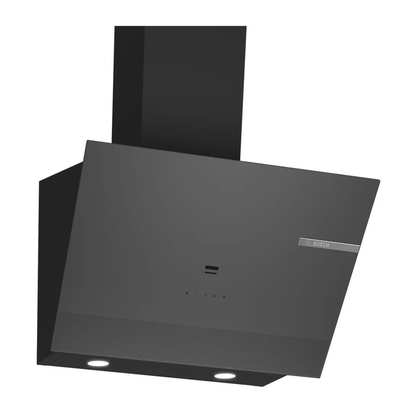 Bosch DWK67PJ70T 60 cm Gri Cam Duvar Tipi Ankastre Davlumbaz 