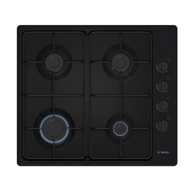 Bosch PBP6C6K80O 60 cm Siyah Emaye Ankastre Ocak 