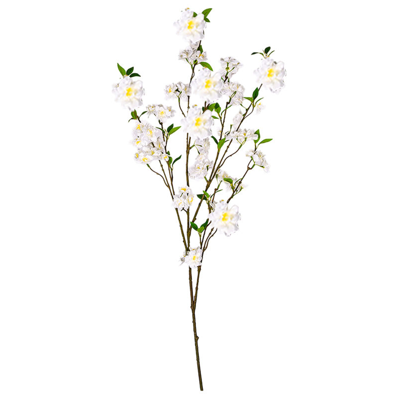 Euroflora HDYEN03019 Yapay Çiçek Bahar Dalı Beyaz 125 cm 