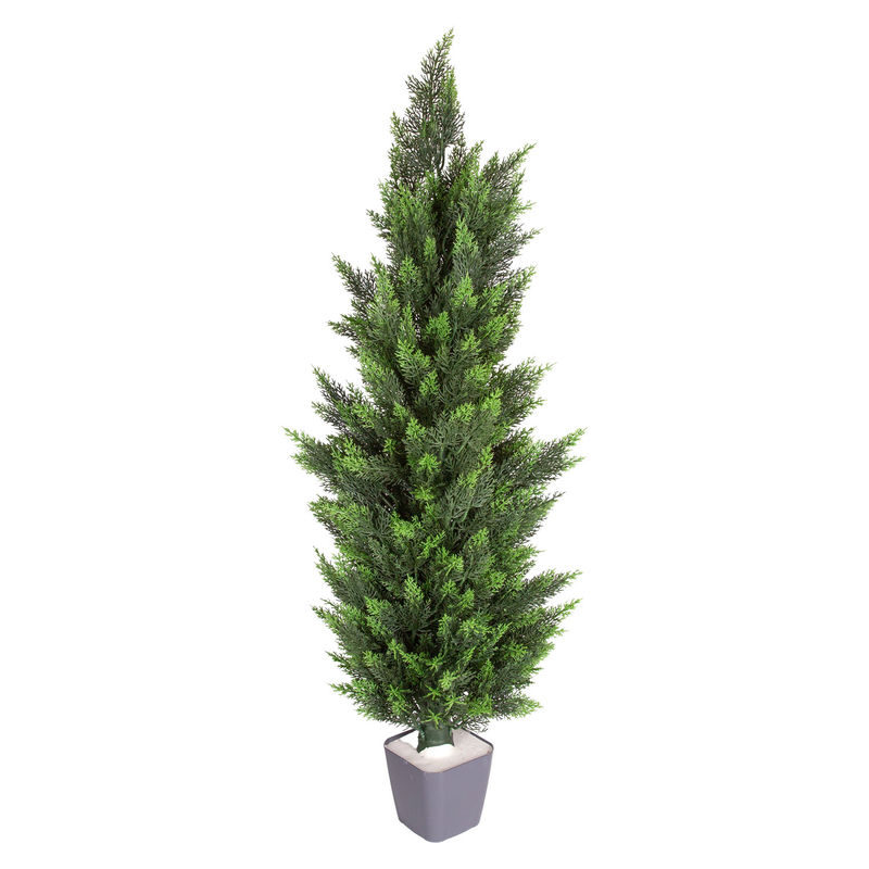 Euroflora HDYEN03565 Yapay Selvi Ağacı Yeşil 120 cm 