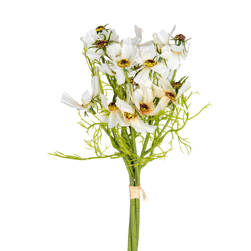 Euroflora HDYEN03814 Yapay Çiçek Papatya Beyaz 35 cm 