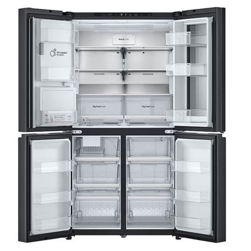 LG GC-V31FFCHJ Gardırop Tipi No Frost Koyu Gri Buzdolabı LG GC-V31FFCHJ Gardırop Tipi No Frost Koyu Gri Buzdolabı