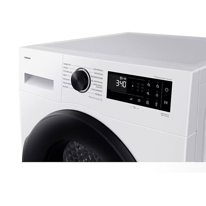 Samsung DV90DG52A0AEAH 9 Kg C Enerji Çamaşır Kurutma Makinesi Samsung DV90DG52A0AEAH 9 Kg C Enerji Çamaşır Kurutma Makinesi