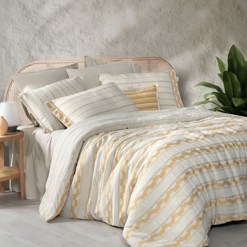 Sarev Mood Comfort Matheo Çift Kişilik Sarı Nevresim Takımı 200x220cm Sarev Mood Comfort Matheo Çift Kişilik Sarı Nevresim Takımı 200x220cm