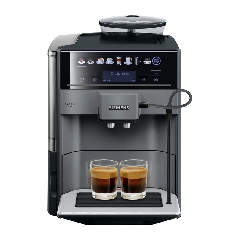 Siemens TE651209RW Tam Otomatik Siyah Kahve Makinesi Siemens TE651209RW Tam Otomatik Siyah Kahve Makinesi