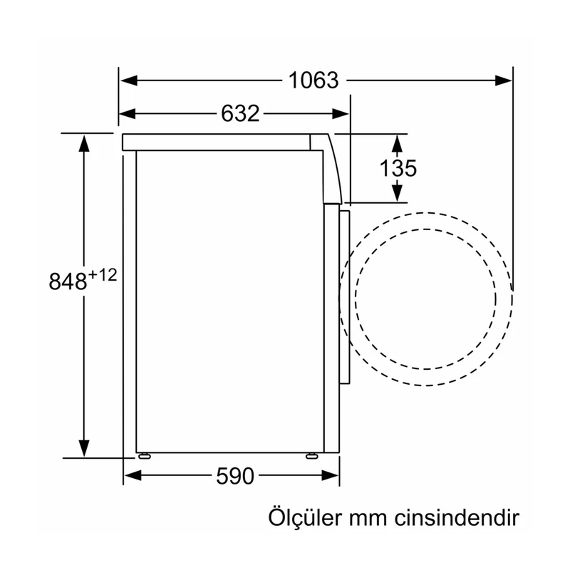 Siemens WG52K2Z0TR 10 Kg 1200 Devir Beyaz Çamaşır Makinesi Siemens WG52K2Z0TR 10 Kg 1200 Devir Beyaz Çamaşır Makinesi