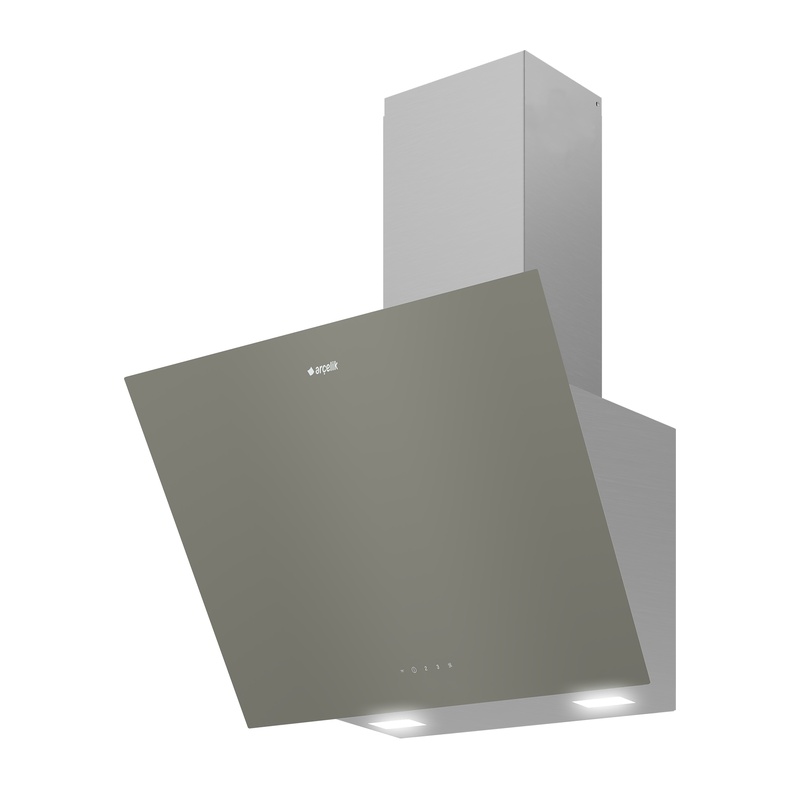 Arçelik ADE 606-4 G 60 cm Gri Cam Ankastre Duvar Tipi Davlumbaz Arçelik ADE 606-4 G 60 cm Gri Cam Ankastre Duvar Tipi Davlumbaz