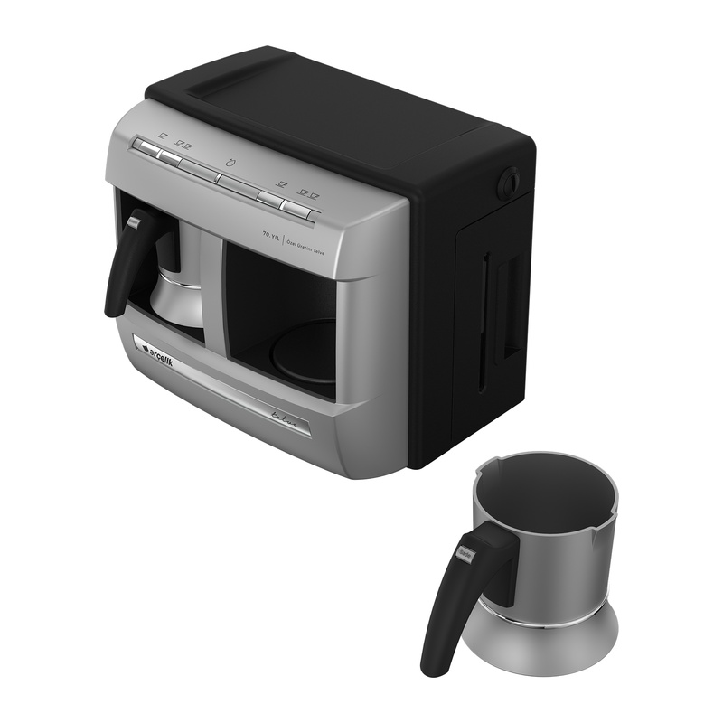 Arçelik K 3170 70.Yıl Gümüş Türk Kahve Makinesi Arçelik K 3170 70.Yıl Gümüş Türk Kahve Makinesi