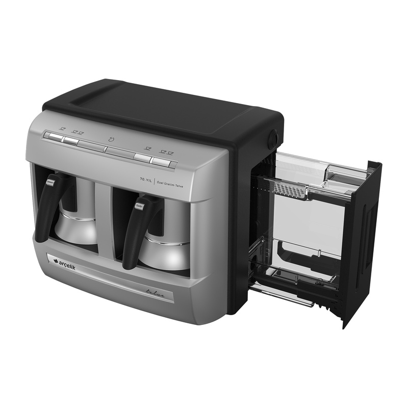 Arçelik K 3170 70.Yıl Gümüş Türk Kahve Makinesi Arçelik K 3170 70.Yıl Gümüş Türk Kahve Makinesi