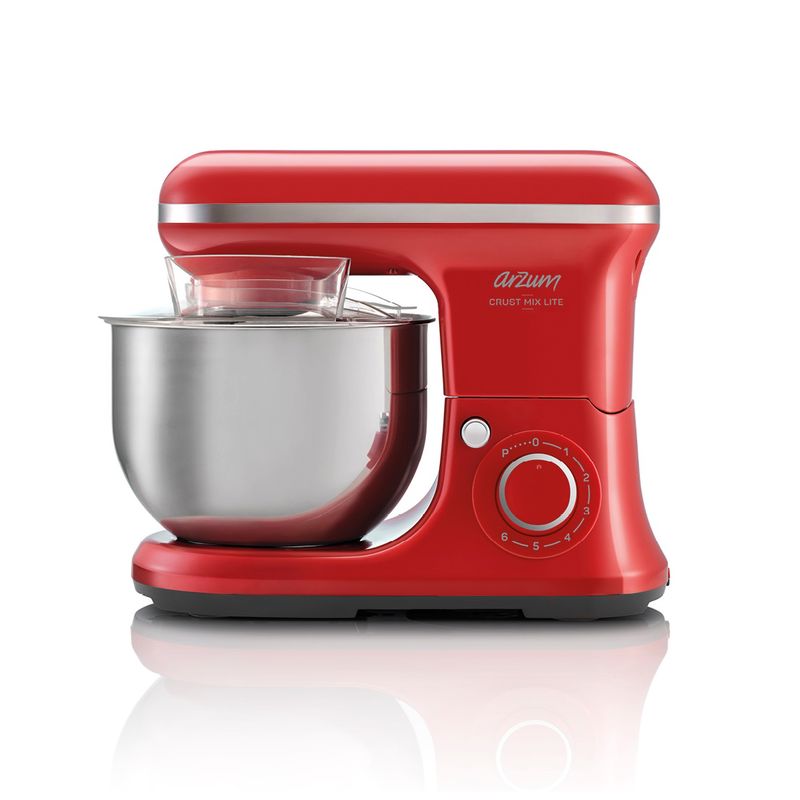 Arzum AR1189-03 Kırmızı Crust Mix Lite Stand Mikser 