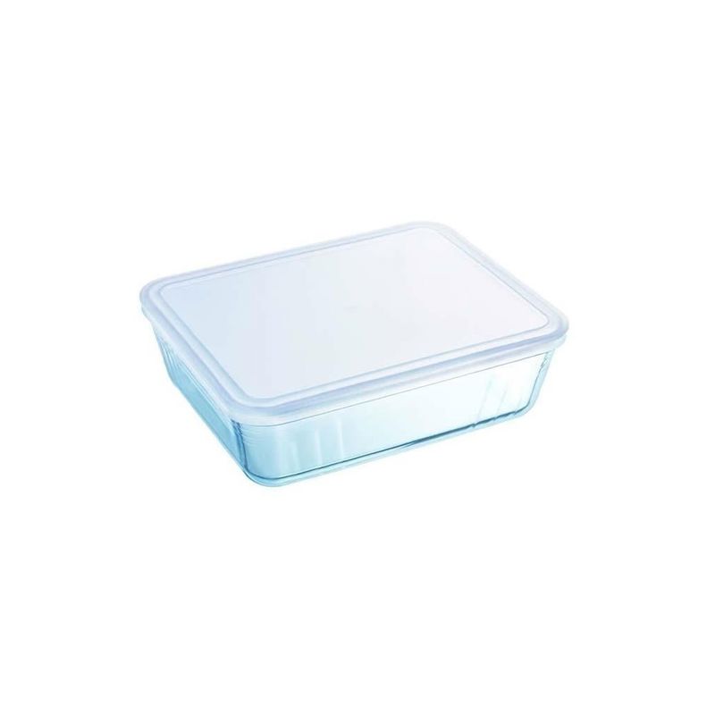 Pyrex 241P000/7046 Dikdörtgen Kapaklı Saklama Kabı 0,8 L 380.02.0124 
