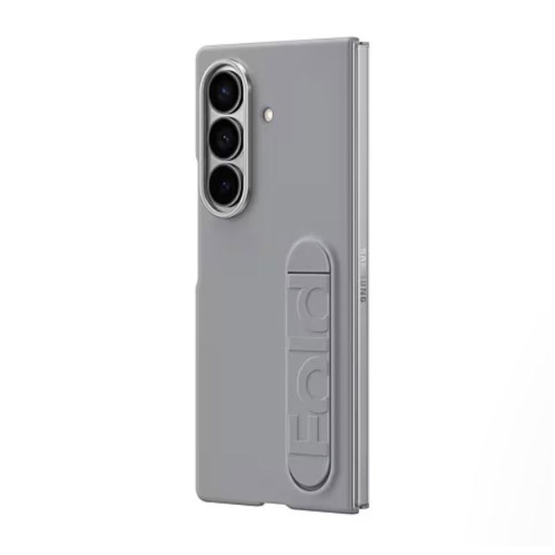 Samsung Galaxy Z Fold7 EF-MF966CJEGWW Standlı Silikon Gri Kılıf Samsung Galaxy Z Fold7 EF-MF966CJEGWW Standlı Silikon Gri Kılıf