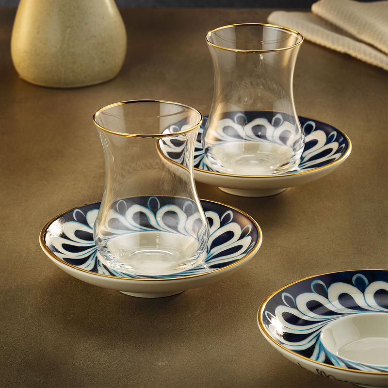 Sandro Moreno 1898 İznik 12 Parça Çay Takımı 150 ml 153AR212626 