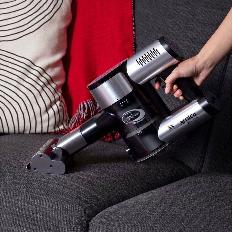 Arnica Solara ET13450 Gümüş Şarjlı Dikey Süpürge Arnica Solara ET13450 Gümüş Şarjlı Dikey Süpürge