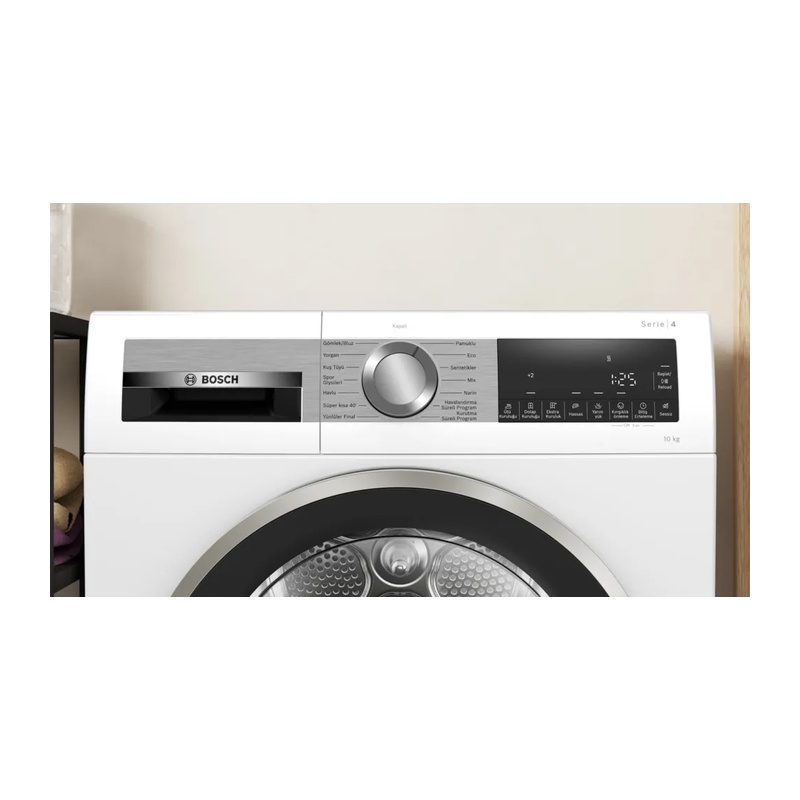 Bosch WQG25201TR 10 Kg Beyaz Çamaşır Kurutma Makinesi Bosch WQG25201TR 10 Kg Beyaz Çamaşır Kurutma Makinesi