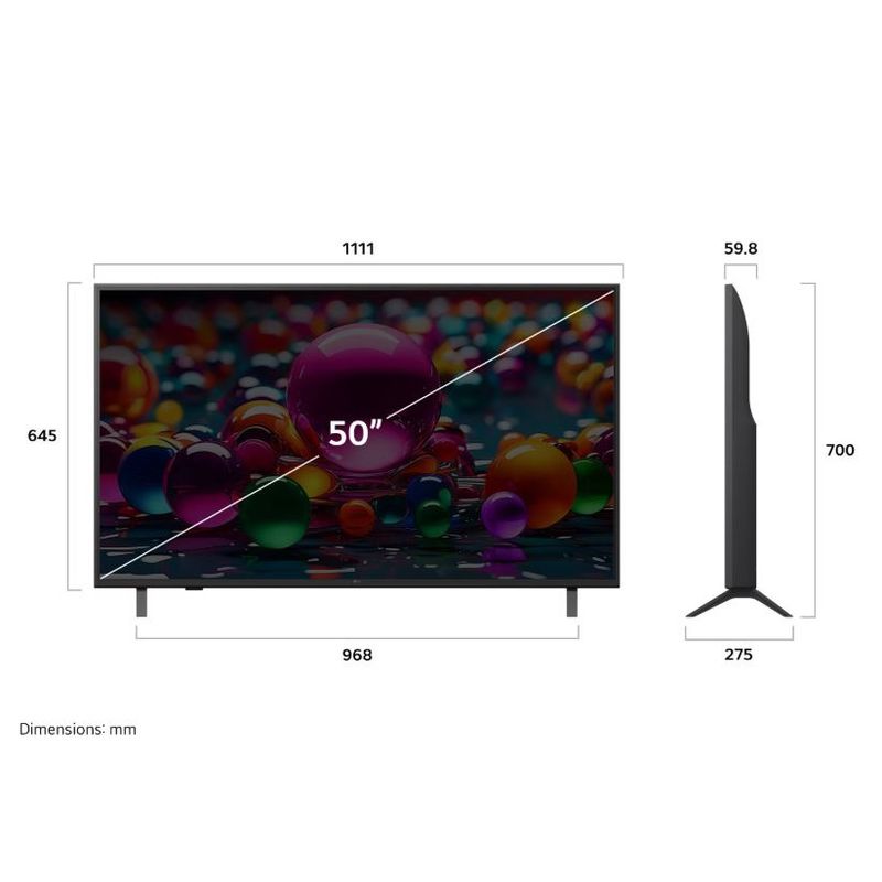 LG 50UA85006LA 50" 127 Ekran 4K Ultra HD LED Televizyon LG 50UA85006LA 50" 127 Ekran 4K Ultra HD LED Televizyon