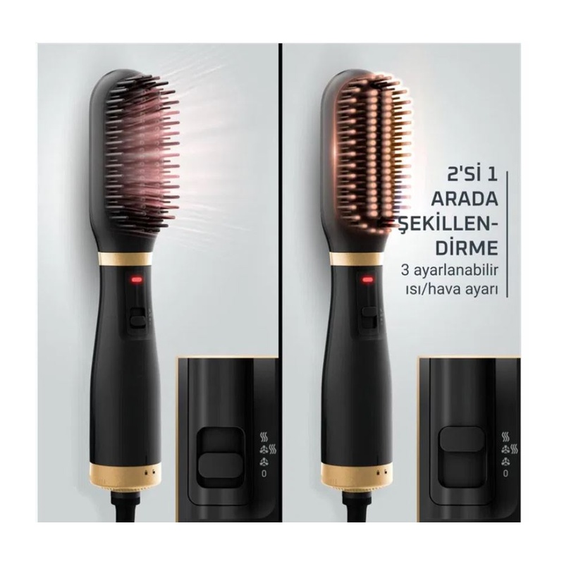 Rowenta Power Straight Saç Kurutma Ve Düzleştirici Fırça 1830009154 Rowenta Power Straight Saç Kurutma Ve Düzleştirici Fırça 1830009154