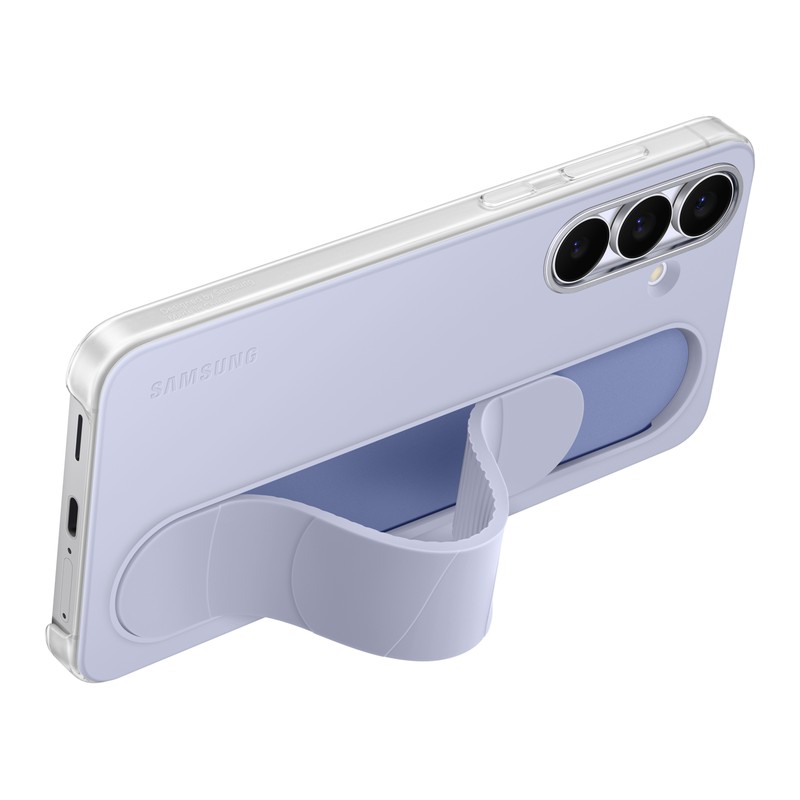 Samsung Galaxy S25 FE EF-GS731CLEGWW Standlı Kordonlu Mavi Silikon Kılıf Samsung Galaxy S25 FE EF-GS731CLEGWW Standlı Kordonlu Mavi Silikon Kılıf