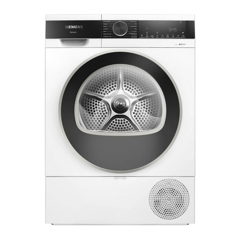 Siemens WQ52G201TR 10 Kg Beyaz Çamaşır Kurutma Makinesi 