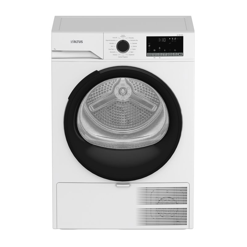 Altus AL KM 846 Isı Pompalı 8 Kg Beyaz Çamaşır Kurutma Makinesi 