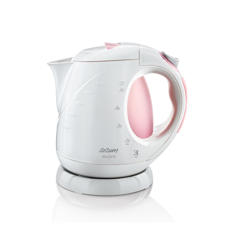 Arzum AR3015 Bollente Gizli Rezistanslı Pembe Su Isıtıcısı 