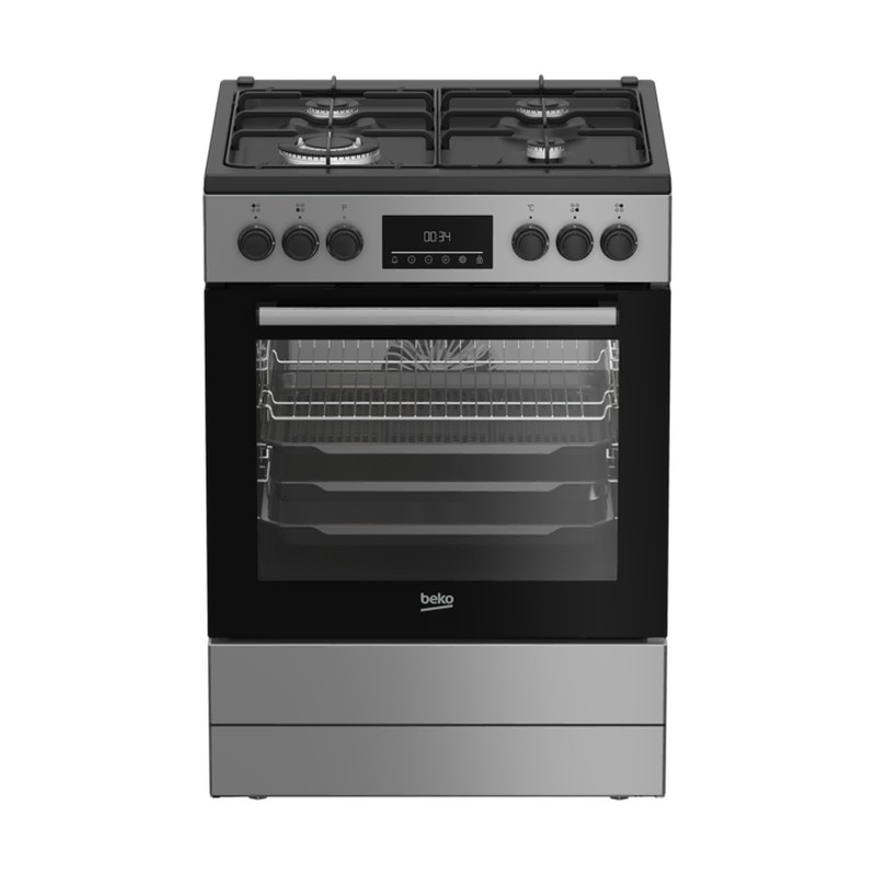Beko BFM 420 EBG Gümüş Ocaklı Fırın 
