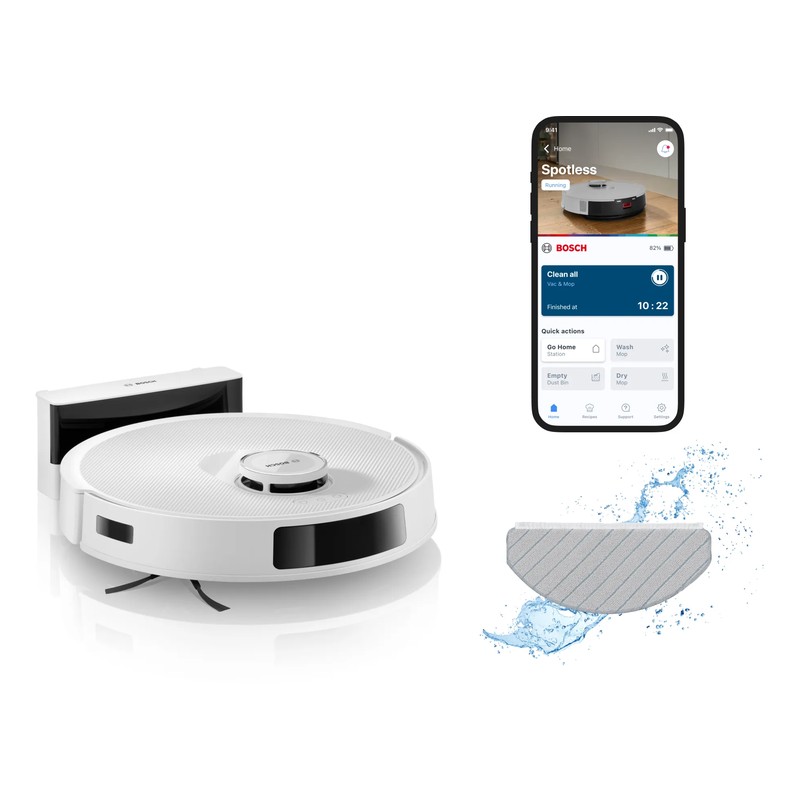 Bosch BCRC2W Beyaz Robot Süpürge 